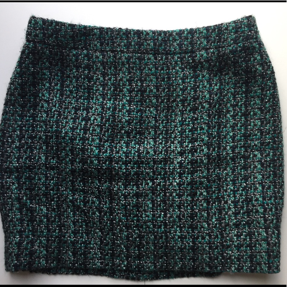 J.Crew Tweed Mini Skirt